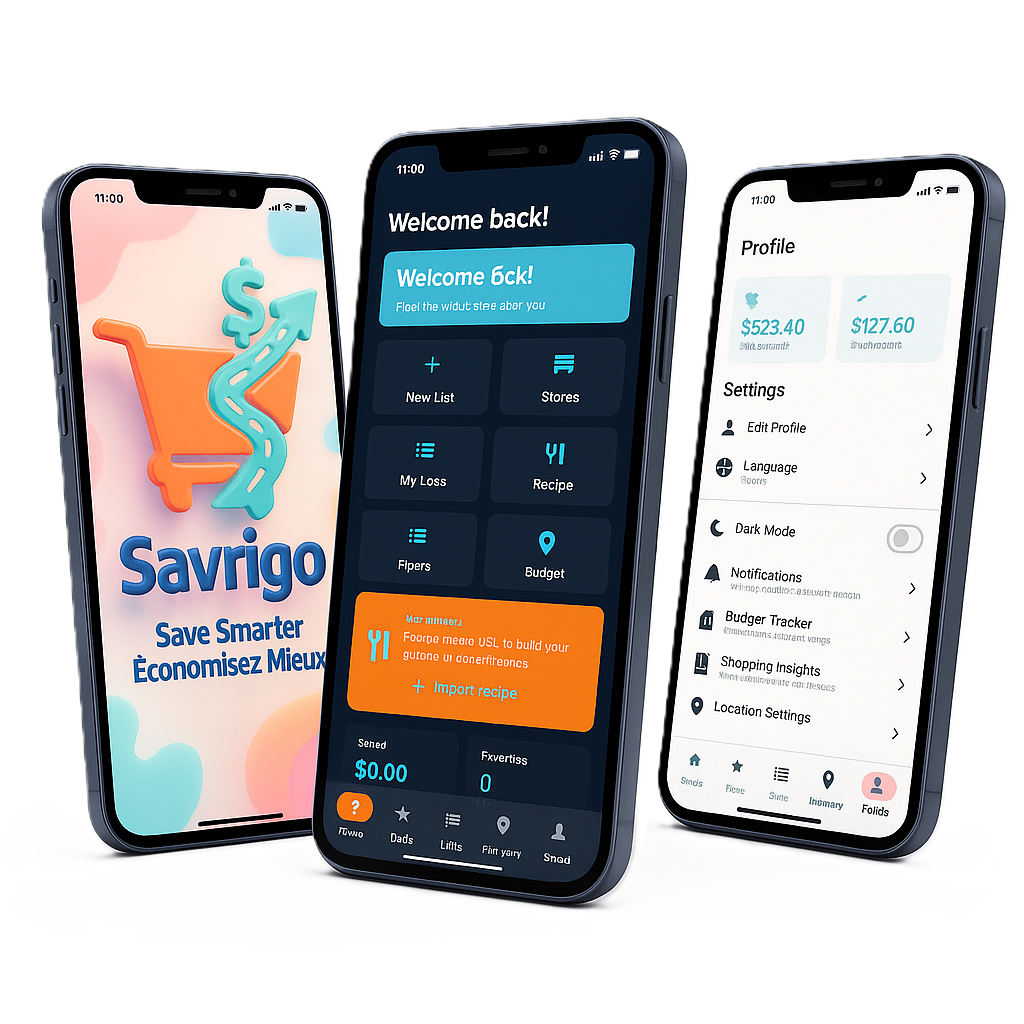 Smart grocery shopping with Savrigo